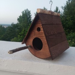 آشیانه پرنده چوبی دستساز کد 1