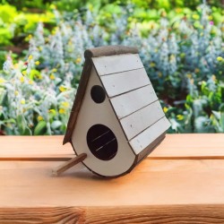 آشیانه پرنده چوبی دستساز کد 10