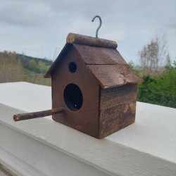 آشیانه پرنده چوبی دستساز کد 14