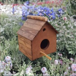 آشیانه پرنده چوبی دستساز کد 6