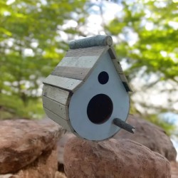 آشیانه پرنده چوبی دستساز کد12