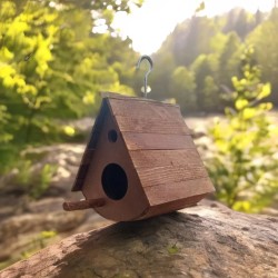 آشیانه پرنده چوبی دستساز کد5