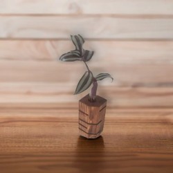 گلدان چوبی دستساز دکوری مدرن و تزیینی1